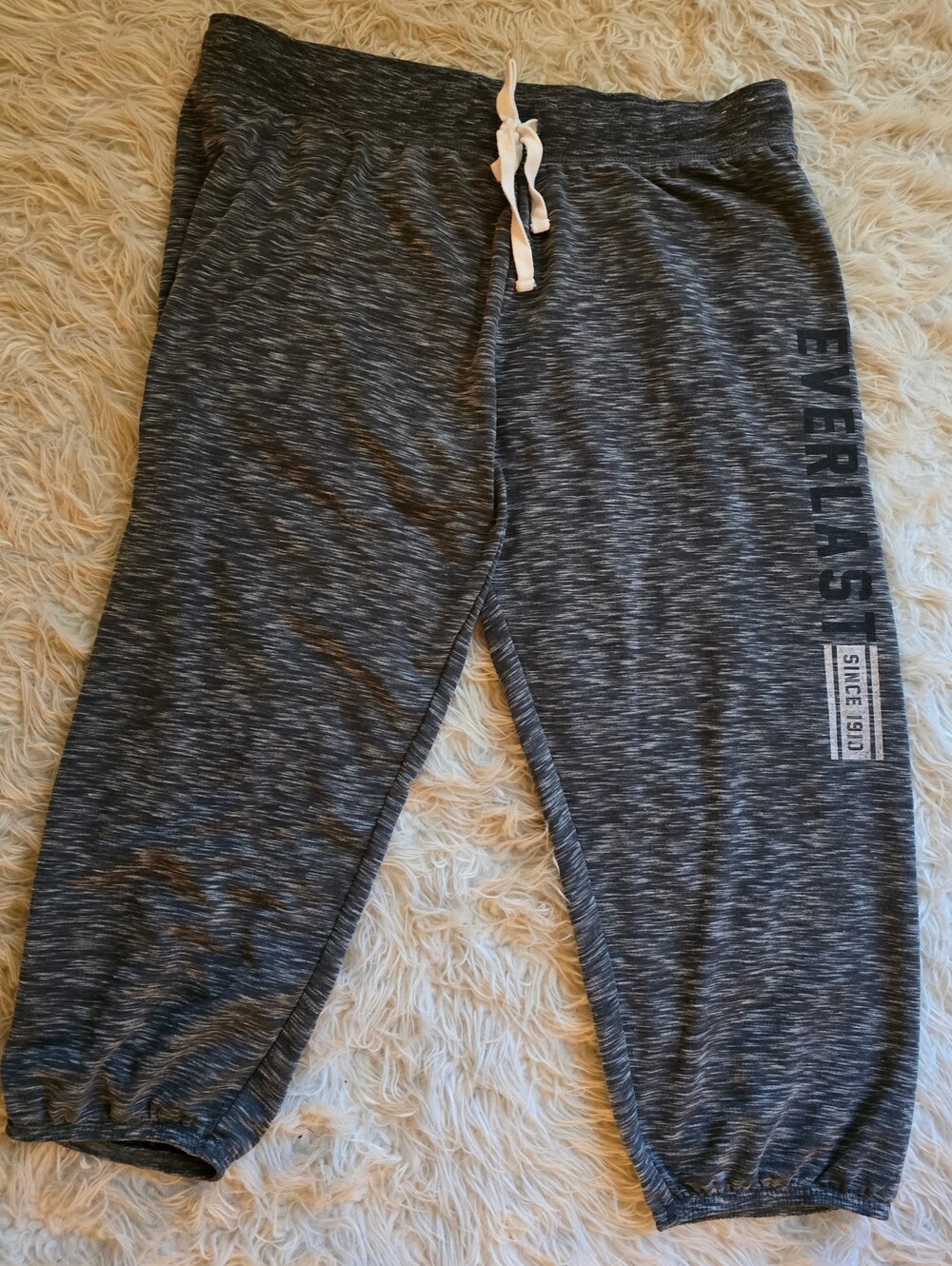 Everlast Sweatpants Mens Gray Workout Running Joggers XL